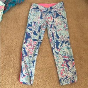PRICE REDUCED: Lilly Pulitzer Into the Deep Luxletic Leggings